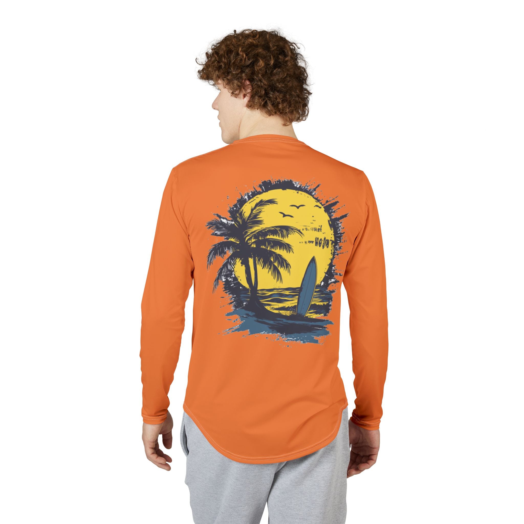 Men's UV Protection Long Sleeve Shirt - Veridian Surf Shop, Surfing, Sun Protection. Beachwear, Summer Clothing, Outdoor Apparel, Sun Shirt,